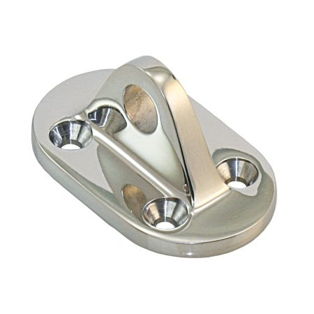 Verdeckbeschlag mit Lasche, breit A4 Auge 11mm