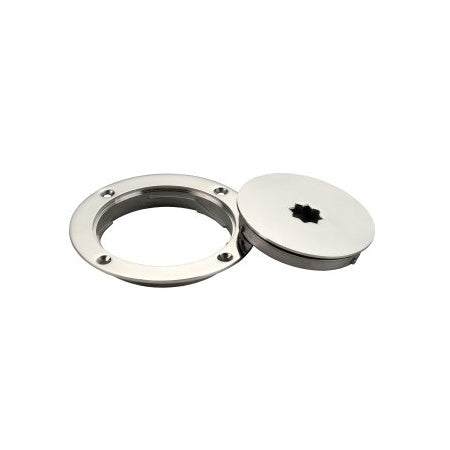 Inspektionsdeckel mit Bajonettveschl. A4 102mm mit Winschantrieb
