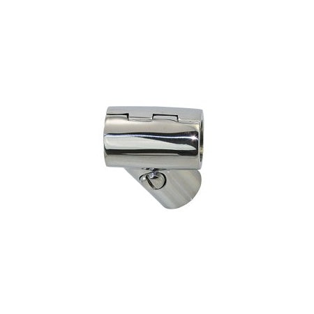 Reling T-Stück 60°/90°, aufklappbar A4 für Rohr 22/25mm