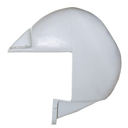 Stegfender/Bumper für C-Profil PVC 885x270mm weiß