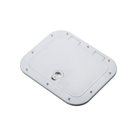 Inspektionsluke mit Verriegelung ASA 377x277mm weiß