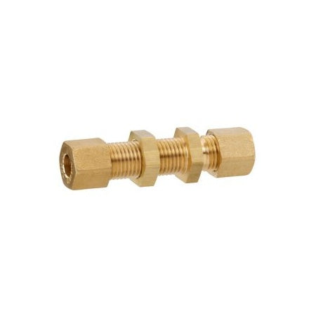 Rohrverbinder für Schottwand Messing beids. Rohrverschr. RVS8