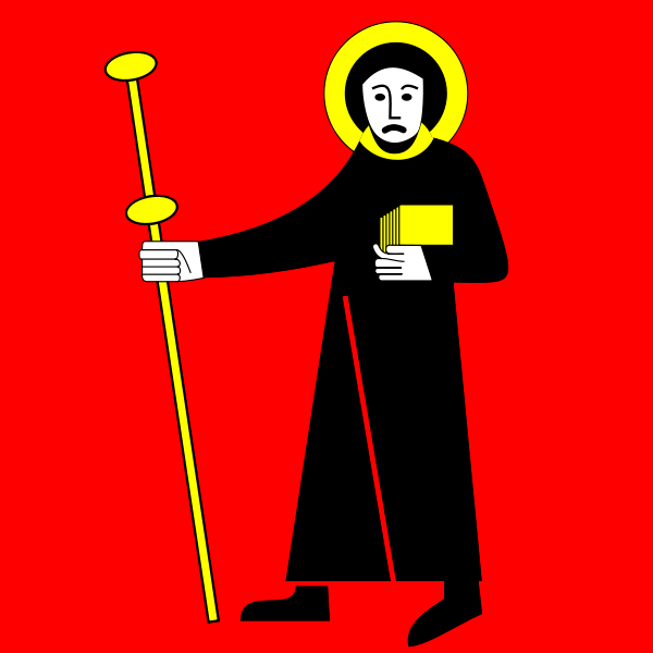 Allpa Glarus Flagge 20x30cm