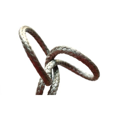 GLEISTEIN Jackline PES 4-6 mm silbergrau für Lazy Jack, Meterware