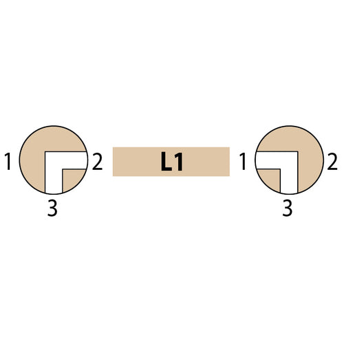 Guidi 3-Wege-Kugelhahn 'L' - G 1''1/2
