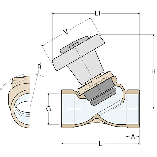 Guidi Antihaft-Ventil - G 3''