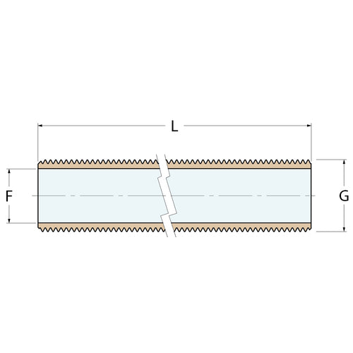 Guidi Gewindestange - G 1/2''