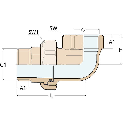 Guidi Winkeldüse-MF konisch - G 2''