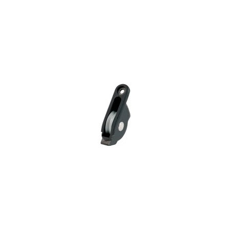ALLEN Rollenkasten gleitl. schmal Alu 25mm, Seil 5mm, POMrolle