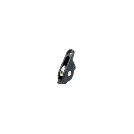 ALLEN Rollenkasten gleitl. schmal Alu 25mm, Seil 5mm, POMrolle