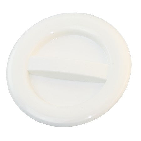 ALLEN Inspektionsdeckel mit Bajonettverschl. PP 100/144mm weiß/anthrazit 1/10 Stück Ersatzdichtungen