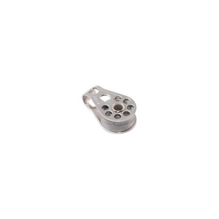 ALLEN Einfachblock Gleitlager 16mm, Seil 2-5mm, Auge, POMrolle 1/10 Stück