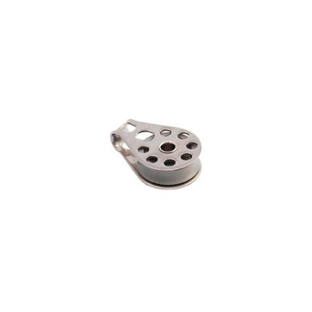 ALLEN Einfachblock Gleitlager 25mm, Seil 4-8mm, Haken, POMrolle