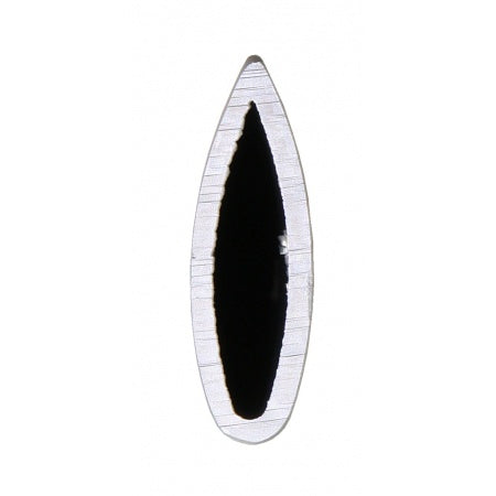 ALLEN Saling Alu 490mm mit Endkappe für Drahtseil 4mm /Ersatzendstopfen