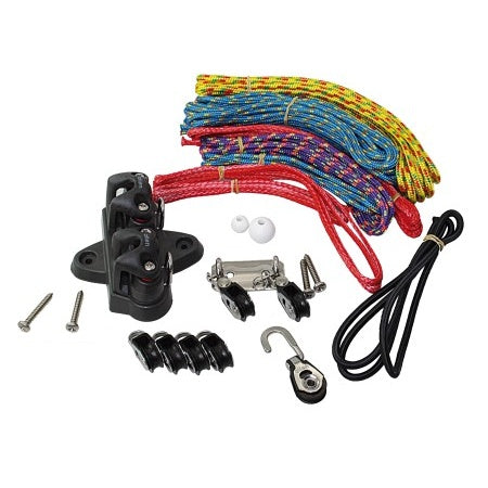 ALLEN Vor- & Unterliekspanner Set für Jollen