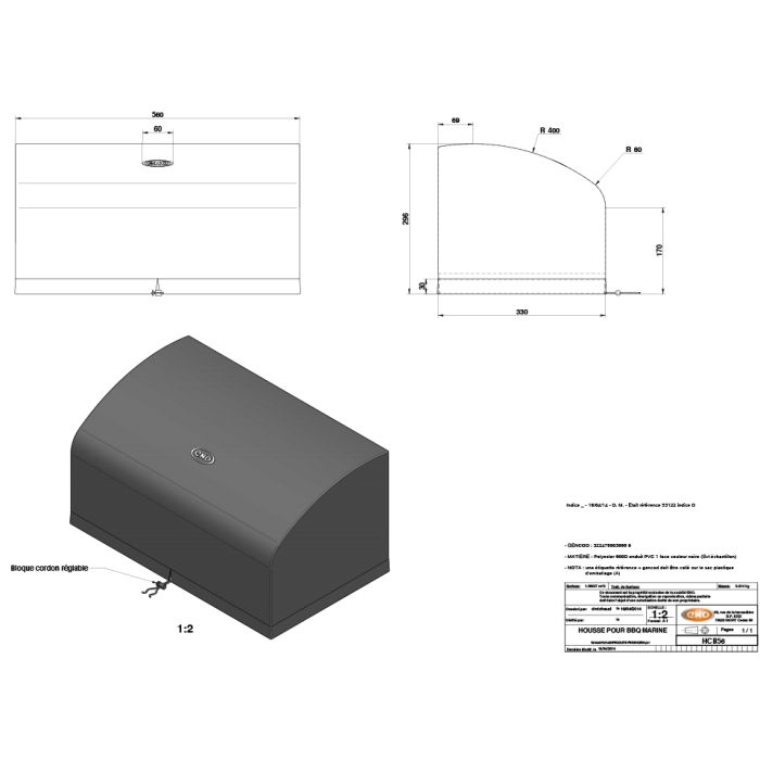 Eno Cook´n Boat PVC-Abdeckung