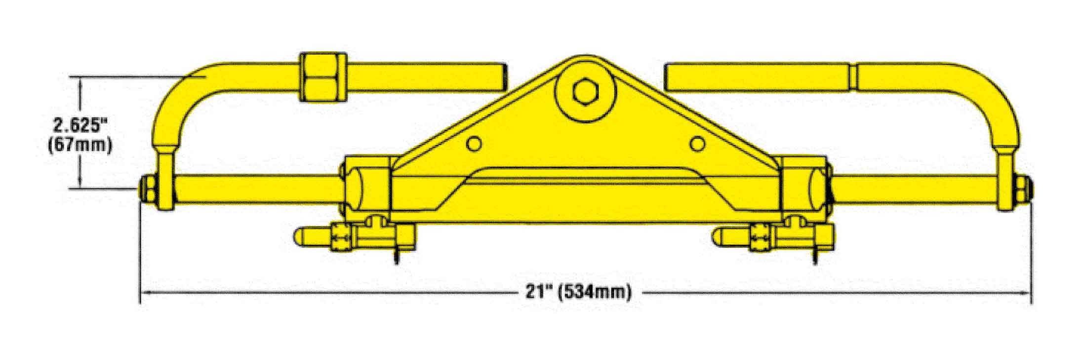 Seastar Fittingkit 45° Für Baystar Steuerpumpe (Hh4314)