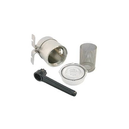 Wasserfilter Kühlwasserfilter Messinggehäuse komplett für 3/8", 1/2" und 3/4" Anschluss