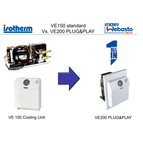 Isotherm VE200 PLUG & PLAY Kühlanlage 12/24V