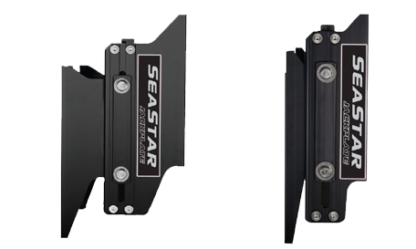 Seastar Mechanische Jack Plate Powerlift, 6" Setback, Handbedient