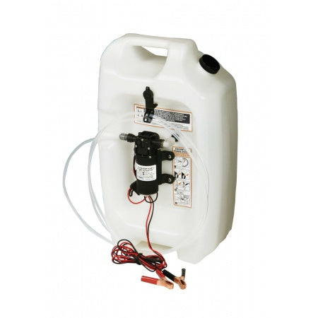 Jabsco Ölwechselsystem 12V mit flachem Tank