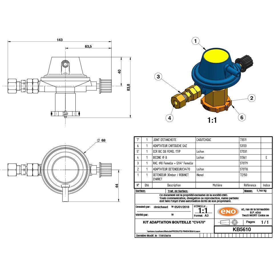 Eno Cook´n Boat Anschlusskit Camping Katuschen