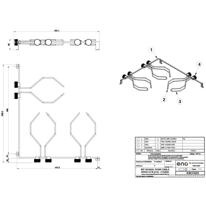Eno Topfhalterset für Infinite 3