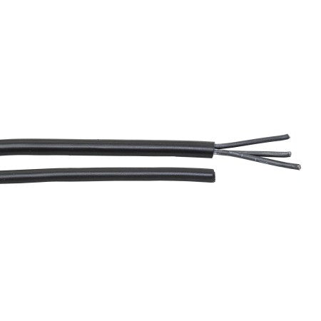 Stromkabel Dreiadrig OZ-600 Cu/PVC feinstdrähtig 3x1,5qmm schwarz