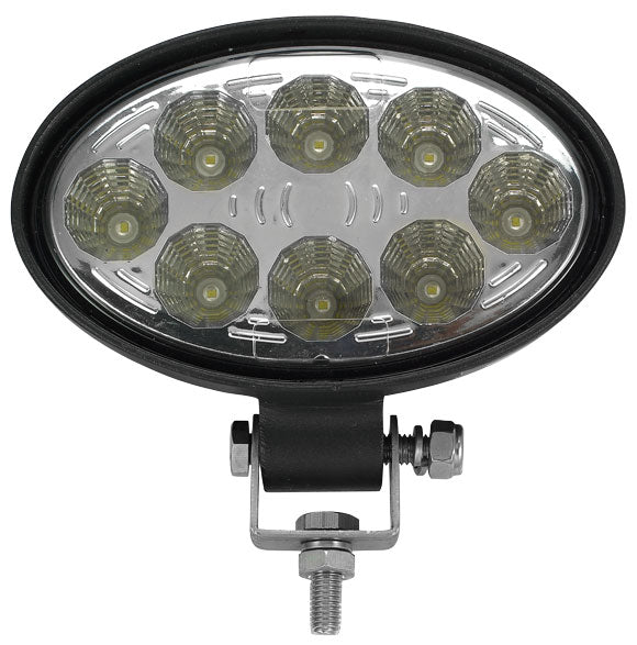 Allpa Led Deckscheinwerfer Und Salingleuchte, 8-30v, Led 8x3w, Aluminium Gehäuse, Cool White, Ip67