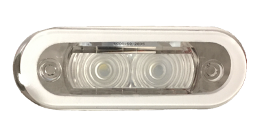 Allpa Led Orientierungsleuchte, Kunststoff, Einbau, 12v/0,21w, Led 2x 0,2w, 84x29mm