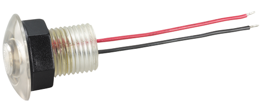 Allpa Led Orientierungsleuchte, Kunststoff, Einbau, 12v/0,21w, Led 1x 5ø, H=8mm