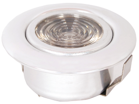 Allpa Kunststoff Led-Deckenleuchte (Mini), Einbau, 12v/1,2w, Led, Warm White