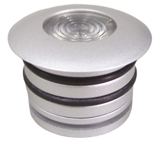 Allpa Led Deckenleuchte (Mini), Aluminium Gehäuse, Einbau, 8-30v/3,1w, Led 1x 3w, H=3,2mm