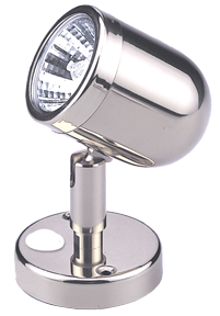Allpa Led Wand-Leselampe (Mini), Niro, 12v, Led 12x 5ø, H=109mm
