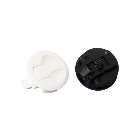 LAMP Bodenheber-Schnappverschluss LJ-61-BL PC/A4 61,5mm schwarz/weiß