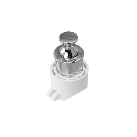 LAMP Druckknopfschnäpper PKL-08/CR Zn für Türen 15-30mm, chrom/poliert