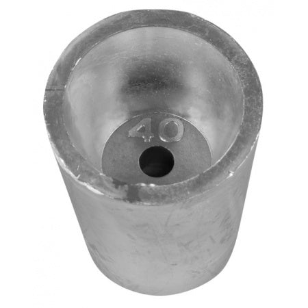 Wellenanode konisch, Zink für 22-50 mm Welle