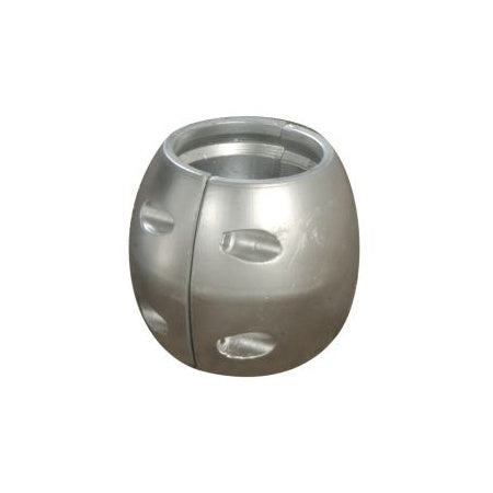 Wellenanode, kugelförmig, nussförmig Zink/Magnesium/Aluminium 35 - 60 mm 4 Bolzen