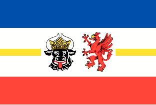 Allpa Mecklenburg-Vorpommern Flagge 20x30cm