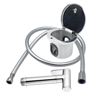 Allpa Handdusche mit Einbaukasten