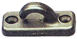 Allpa Kunststoff Mehrszweckhaken, Schwarz