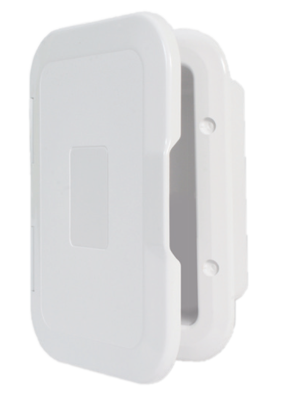 Kunststoff Einbaukasten Mit Deckel, 235x160mm