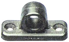 Allpa Kunststoff Leitöse, Ø10mm, Schwarz