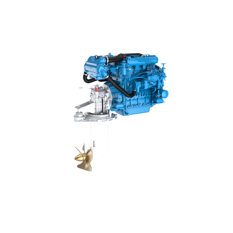 Nanni N4.80 - SAILDRIVE SD 12 Getriebe