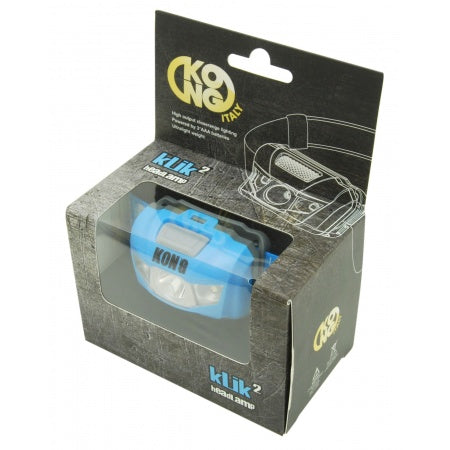 KONG Stirnlampe Klik 2 120m 122lm blau