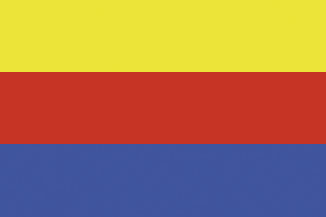 Allpa Noord Holland Flagge 20x30cm