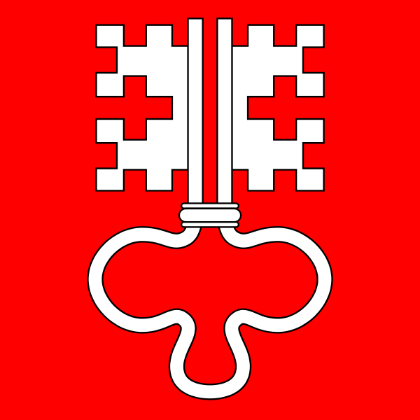 Allpa Nidwalden Flagge 20x30cm