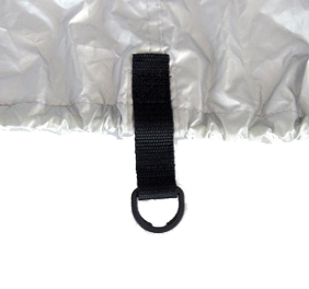 Allpa Abdeckplane Größe L, Silbergrau, Bootslänge 550-610cm, Bootsbreite 265cm