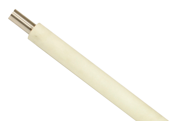Allpa Gfk Stevenrohr Ø43x35mm, Für Ø25mm Welle, L=1200mm, Komplett Mit Neopren-Lagerbuchse