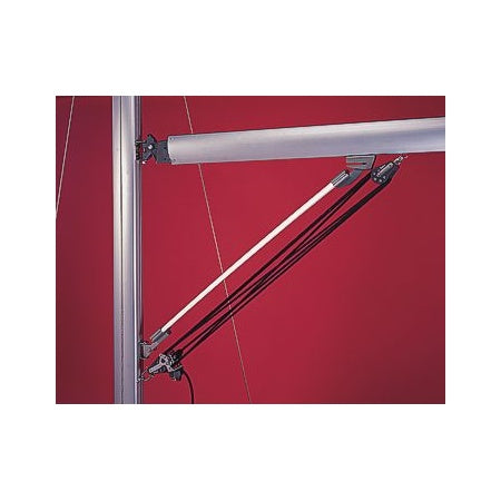 BARTON Kicker Boomstrut Baumstütze GFK, 96 bis 145 cm, Weiß oder Schwarz, von 6 bis 12 Mtr. Bootslänge